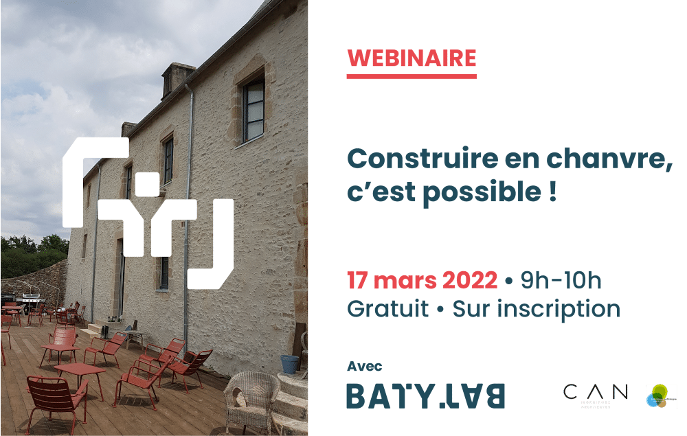 Webinaire Batylab - Construire en chanvre c'est possible - Mars 2022