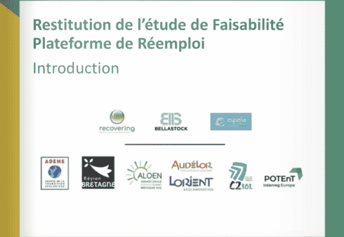 Restitution étude rémploi Lorient