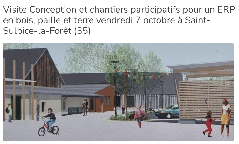 Visite conception et chantiers participatifs bruded