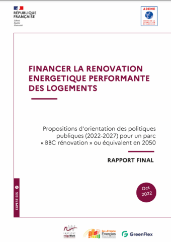 Financer la rénovation énergétique performante des logements - ADEME