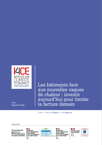 i4ce-Rapport-Batiment Et Vagues Chaleur