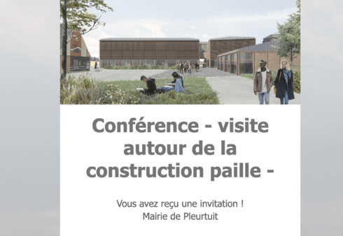 Visite chantier mairie Pleurtuit