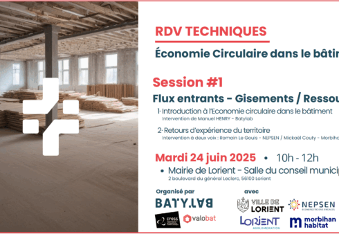 VALOBAT - Sensibilisation - Economie Circulaire dans le bâtiment