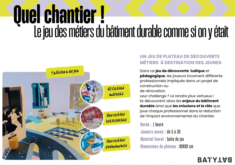 Jeu de plateau Quel Chantier !