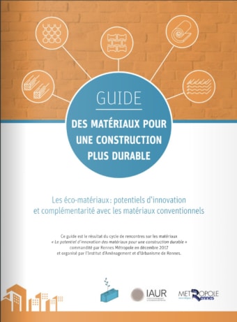 couverture du guide des Matériaux pour une construction plus durable.