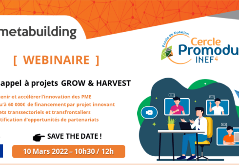 Webinaire relatif au 2e appel à Projet Grow & Harvest