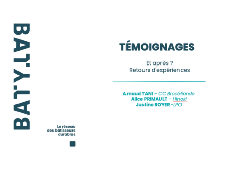 JT biodiversité - Témoignages