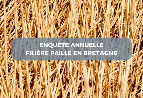 Enquête annuelle Filière Paille en Bretagne