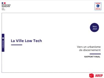 La ville Lowtech, Vers un urbanisme du discernement