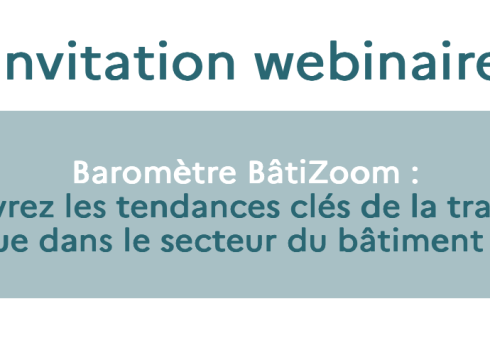 L'ADEME a le plaisir de vous inviter au webinaire de présentation du Baromètre BâtiZoom 2024, le document de référence pour suivre les grandes tendances de la transition écologique dans le secteur du bâtiment.